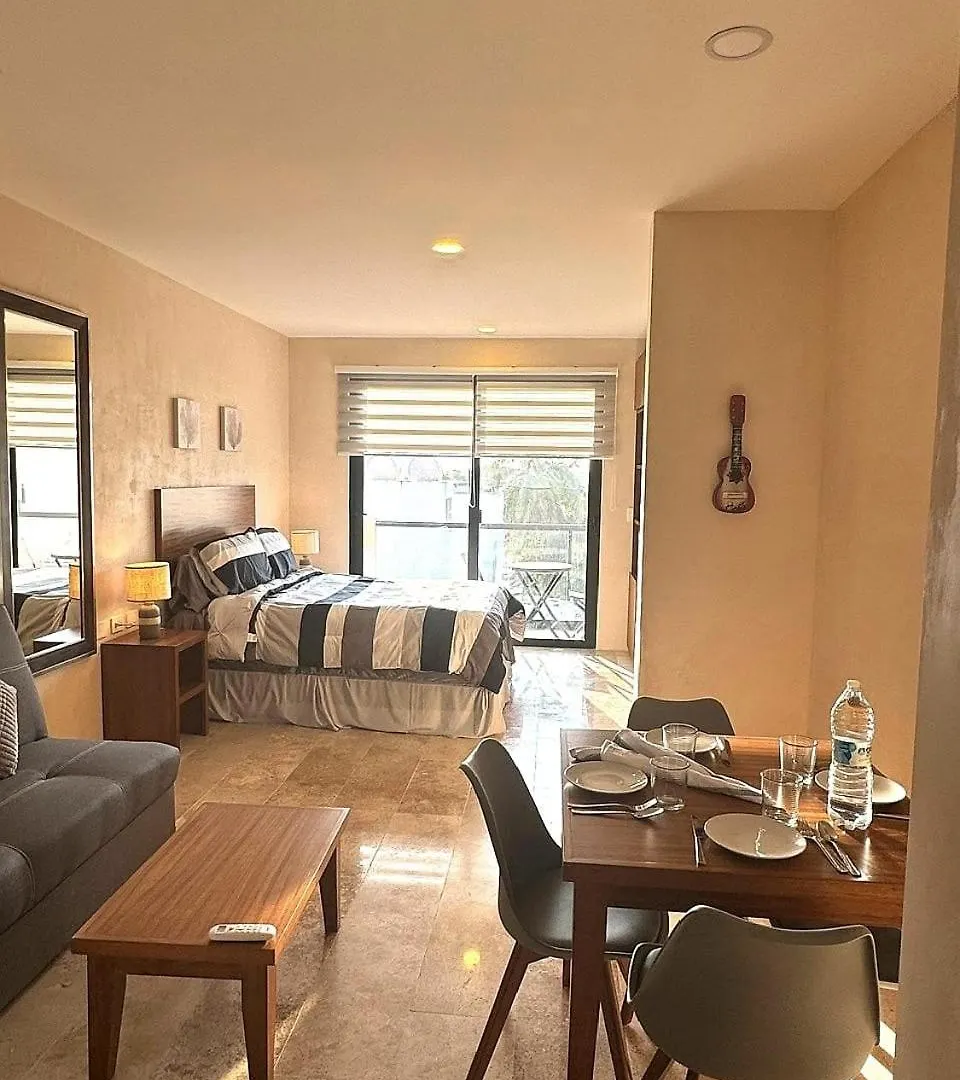 Green Savage Studio 1Br Rooftop Playa del Carmen 0*,